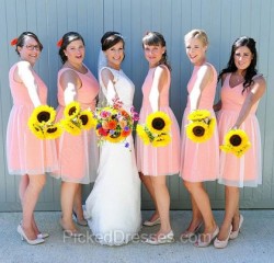 Blue Bridesmaid Dresses Canada | Pickeddresses