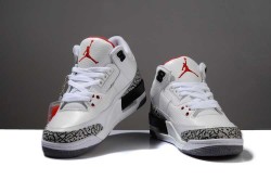 Nike Air Jordan 3 Retro Men’s Shoes Limited Edition White Black H2D81V,Cheap Jordans For M ...