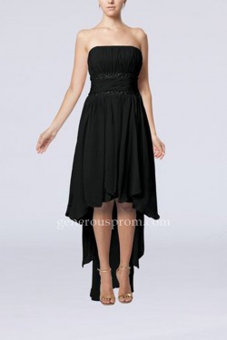 Simple Strapless High Low Little Black Dresses Cheap – $146.00 : Prom Dresses | Generous D ...