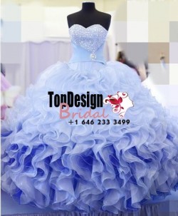 Wholesale 2017 New Hot Beaded Quinceanera Dresses Ball Gown For 15 Years Prom Party Dress CustomNEW