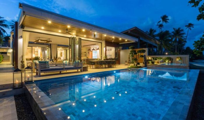 7 bedrooms Beachfront Luxury Villa with Infinity Pool, Koh Samui
