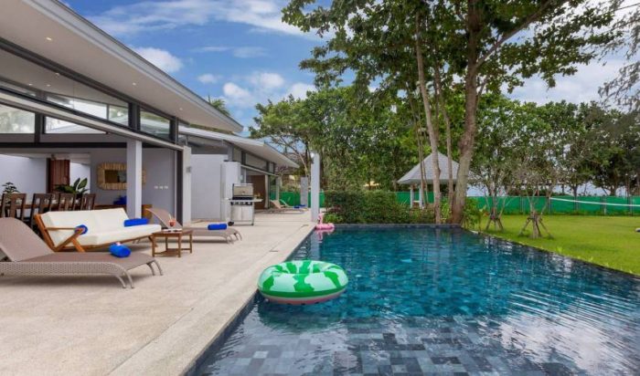 12 Bedroom Oceanfront Home with Pool in Natai Beach, Phuket, Thailand