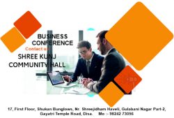 Community hall for Business Conference.