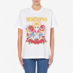 Moschino Anime Girl T-Shirt White