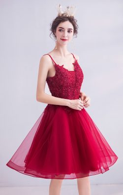 Formaldressau Red Short Homecoming Dress in Australia