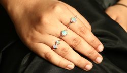 Shop Latest Beautiful Opal Ring || Rananjay Exports