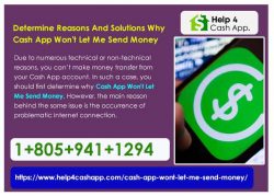 Determine Reasons And Solutions Why Cash App Won’t Let Me Send Money