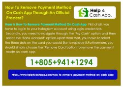How To Remove Payment Method On Cash App Through An Official Process?