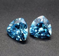 Lab Created Synthetic Blue Spinel gemstone