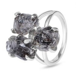 Wholesale Sterling Silver Herkimer Diamond Ring