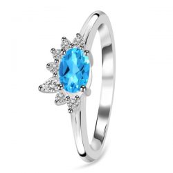 A Guide to Buy Perfect Swiss Blue Topaz Ring at Sagacia Jewelry