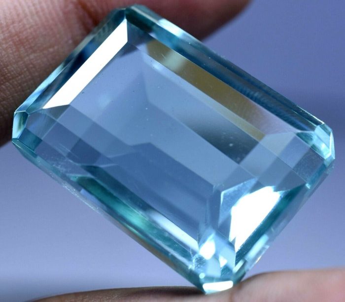 Exclusive Lab-created Blue Quartz