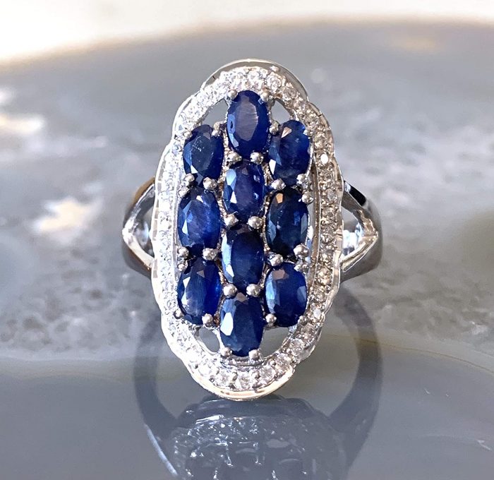 Best Quality Blue Cubic Zirconia