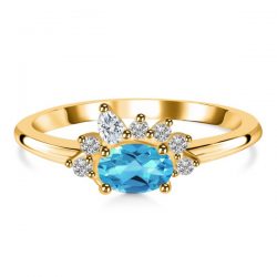 Glorify your Assemblage with swiss blue topaz jewelry
