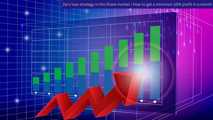 Zero loss strategy in the Share market | How to get a minimum 10% profit in a month.