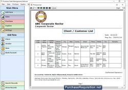 Purchase order management software maintain sales inventory record