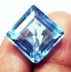 Lab Created Aquamarine Gemstone | Aquamarine Gem