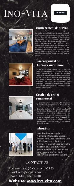 Aménagement de bureaux sur mesure