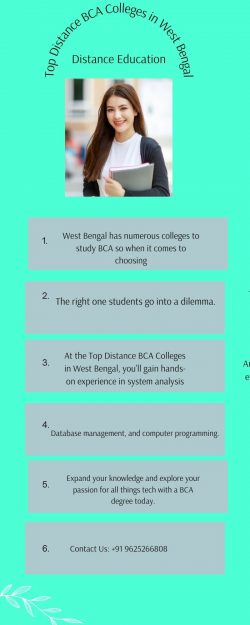 Top Distance BCA Colleges in West Bengal