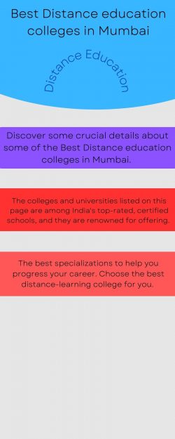 Best Distance education colleges in Mumbai