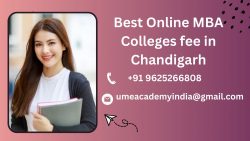 Best Online MBA Colleges fee in Chandigarh