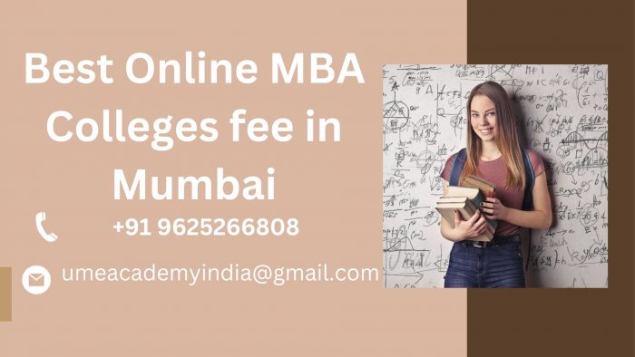 Best Online MBA Colleges fee in Mumbai