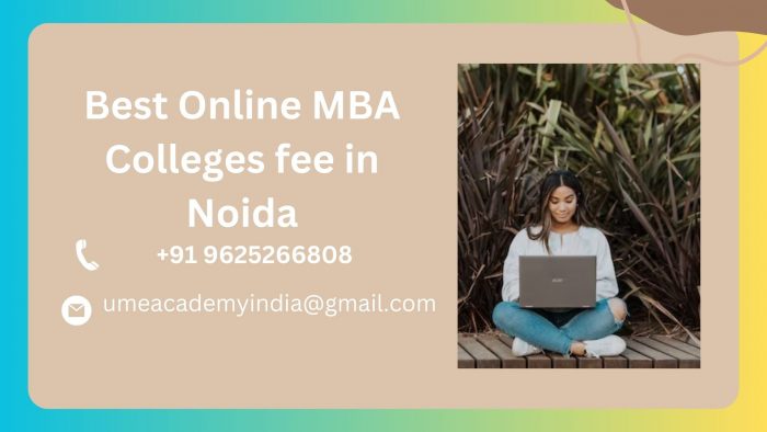 Best Online MBA Colleges fee in Noida