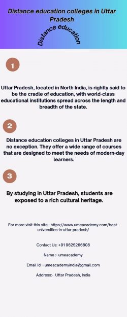 Distance education colleges in Uttar Pradesh