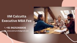 IIM Calcutta Executive MBA Fee