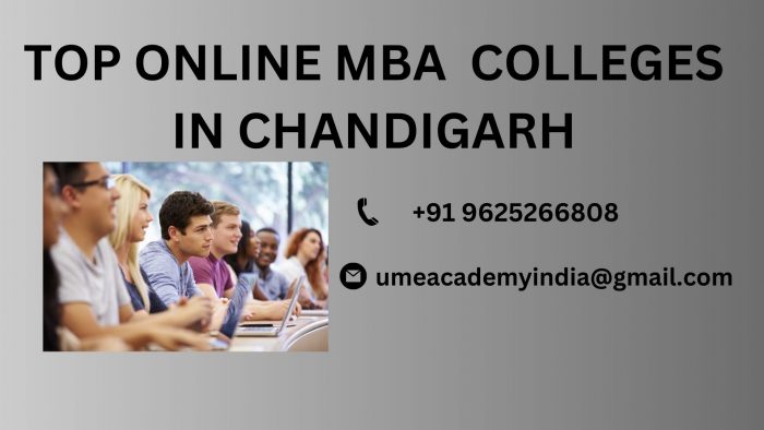 TOP ONLINE MBA COLLEGES IN CHANDIGARH