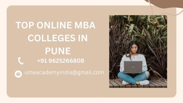 TOP ONLINE MBA COLLEGES IN PUNE