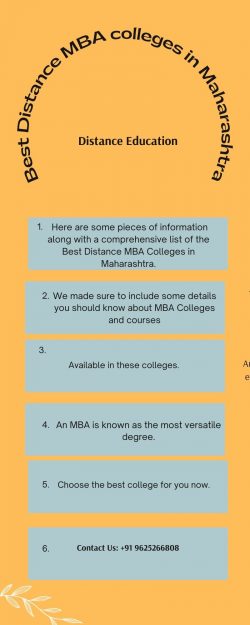 Best Distance MBA colleges in Maharashtra