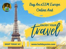 Buy eSIM Europe Online To Enjoy Your Trip Hassle-Free