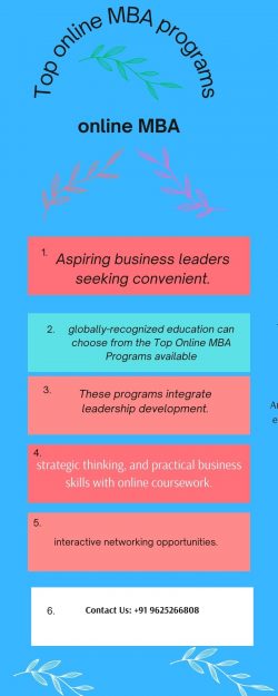 Top online MBA programs