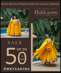 Try Haldi Gown & Make Every Occasion Extra Special