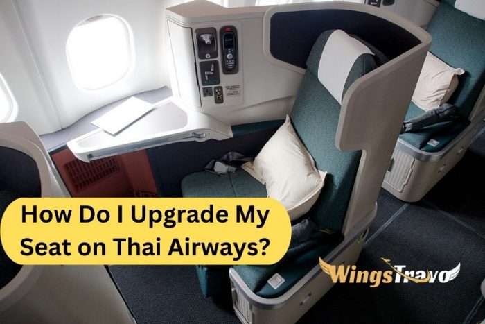 How Do You Upgrade Seats Thai Airways?