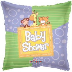 Baby Shower Animal Mylar Balloon