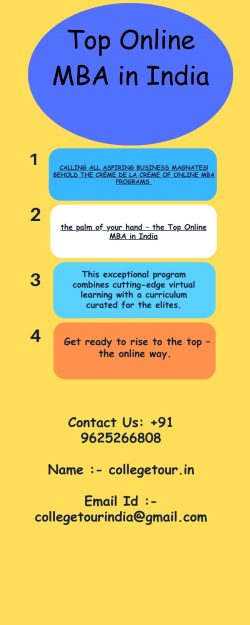 Top Online MBA in India