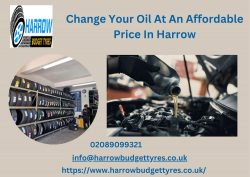 Change Your Oil At An Affordable Price In The Harrow