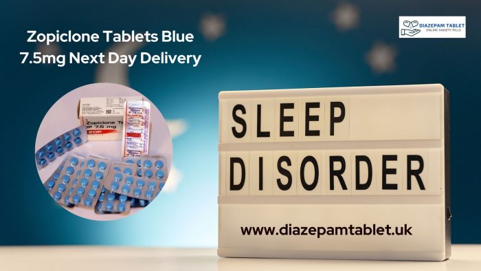 Zopiclone Tablets Blue 7.5mg Next Day Delivery