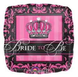 Bride to Be Square Mylar Balloon #79b