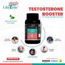 Lifetree Testosterone Booster Capsule For Gain Mass