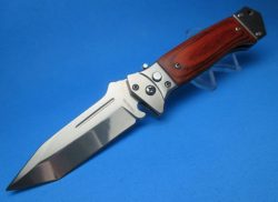Rosewood Spike Switchblade