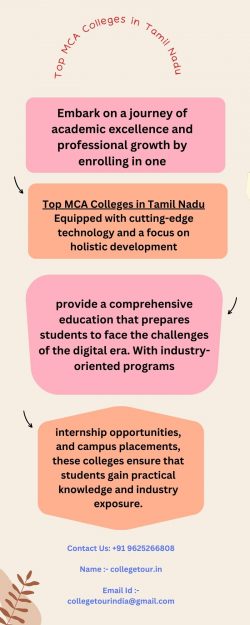 Top MCA Colleges in Tamil Nadu