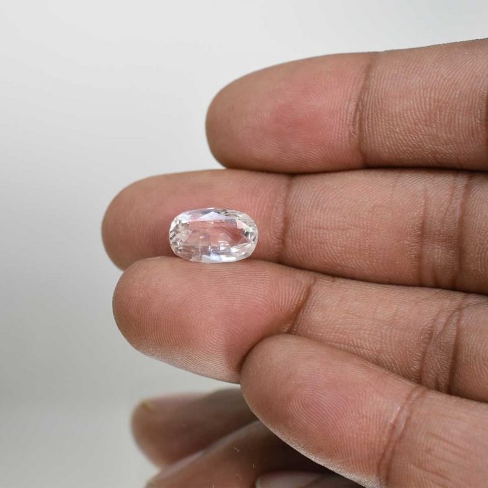 Natural White Sapphire Stone | Natural gemstone