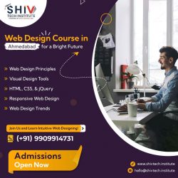 Enrol in The Web Design Course at Shiv Tech Institute in Ahmedabad