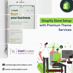 Shopify Store Setup with Premium Theme Sevices