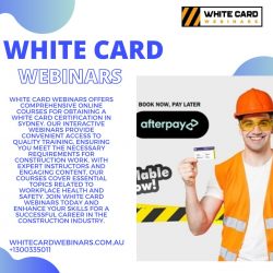 White Card Nsw