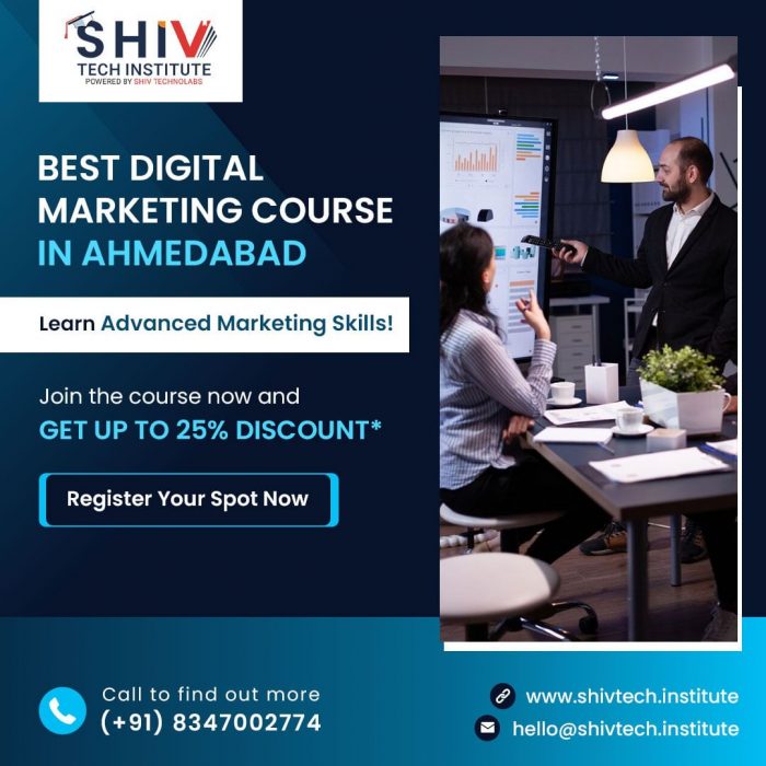 Best Digital Marketing Course in Ahmedabad by Shiv Tech Institute