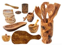 Mediterranean Olive Wood Ultimate Kitchen Collection